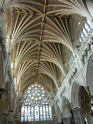Exeter Cathedral roof