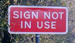 sign-not-in-use