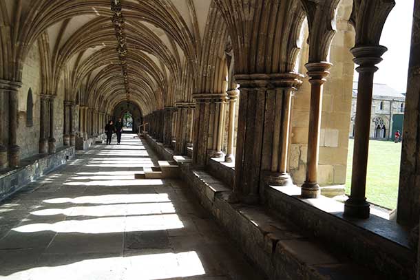 Norwich Cathedral cloisters